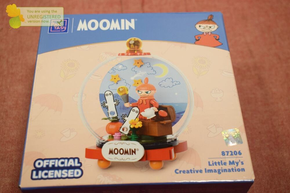 Pantasy Moomin Little My's Creative Imagination 83pc Brick Block Set 87206 -